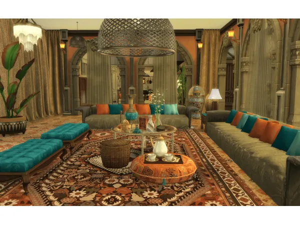 Maxis Match Palais Morocco - The Sims 4 Custom Content