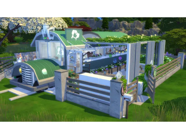 Maxis Match NO Vet Clinic Bus 20x20 by bradybrad7 - The Sims 4 Custom Content