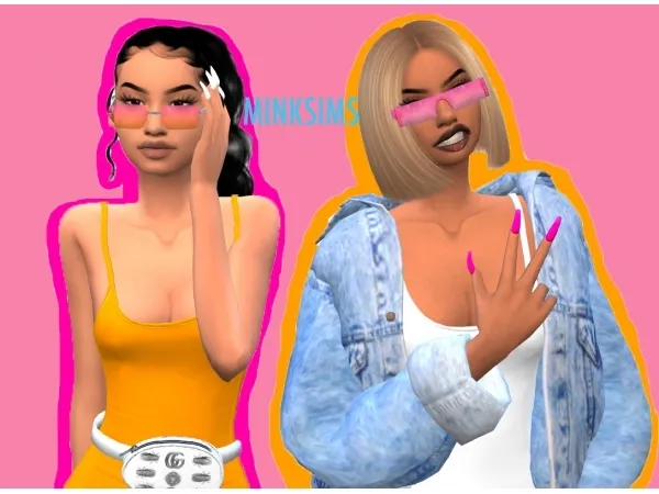 Alpha Basic and Colorful Jumpsuits - The Sims 4 Custom Content