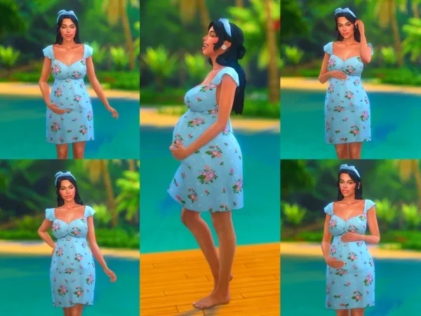 Pregnancy Pose Pack 3