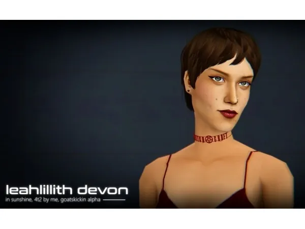 two hairs in sunshine hair system by simsfinds - The Sims 2 Custom Content