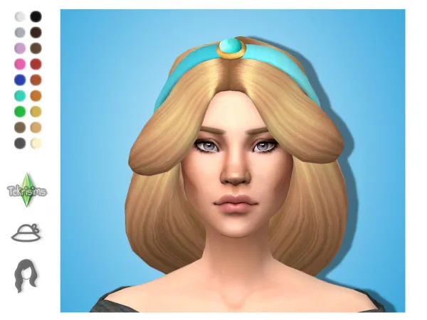 Maxis Match Jasmine by tekri - The Sims 4 Custom Content