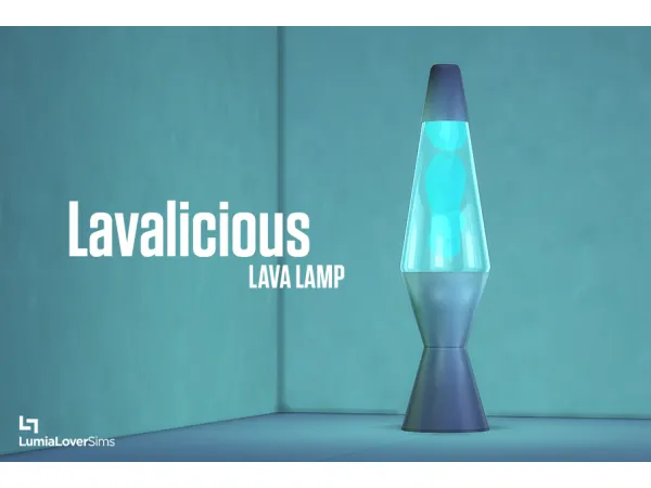 Maxis Match Lumia Lover Sims Lavalicious Lamp - The Sims 4 Custom Content