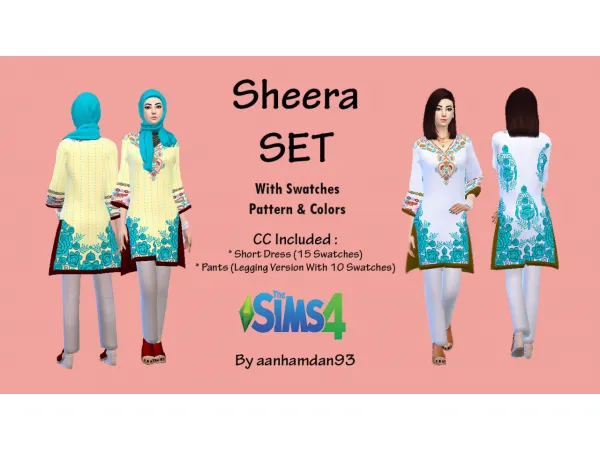 Alpha Sheera SET by simsfinds - The Sims 4 Custom Content