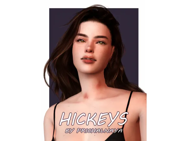 Mix Hickeys by Prichalnaya - The Sims 4 Custom Content