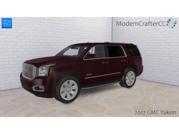Maxis Match 2017 GMC Yukon - The Sims 4 Custom Content