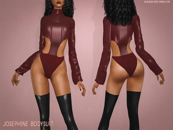 Alpha Josephine Bodysuit BRsims - The Sims 4 Custom Content