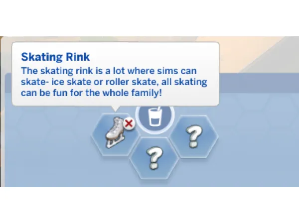 Maxis Match Skating Rink Lot Trait by adeepindigo - The Sims 4 Custom Content