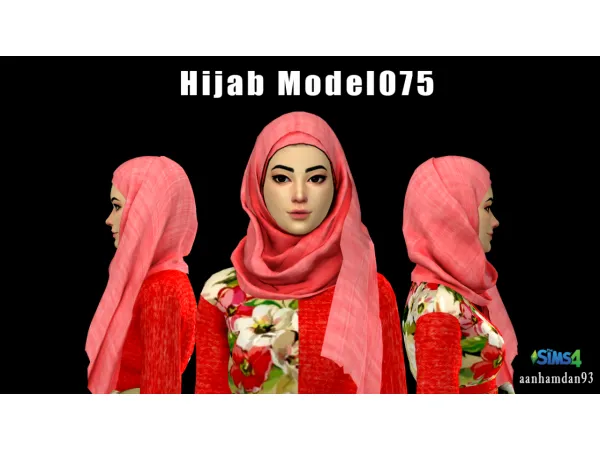 Mix Hijab Model075 - The Sims 4 Custom Content