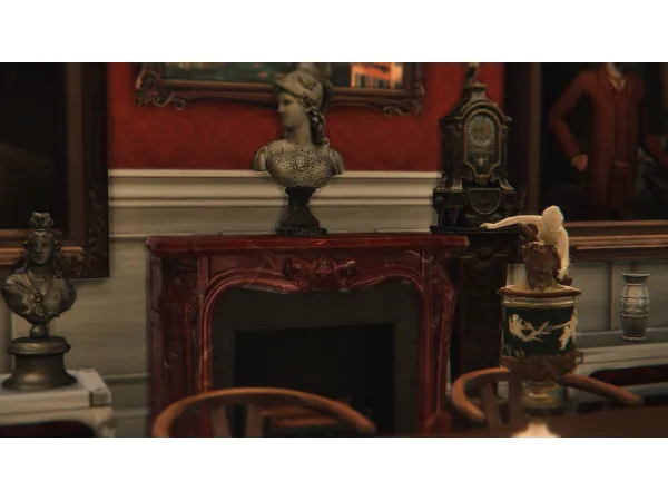 Alpha Sculptures - The Sims 4 Custom Content