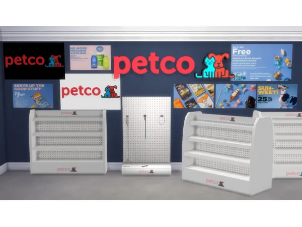 Alpha Petco Stuff - The Sims 4 Custom Content