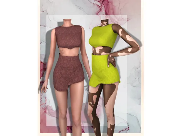 Alpha Over Clock Outfit by JavaSims - The Sims 4 Custom Content