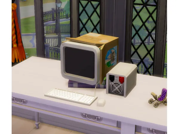 Maxis Match Bugfix for Computer Powerful self assembled junk - The Sims 4 Custom Content