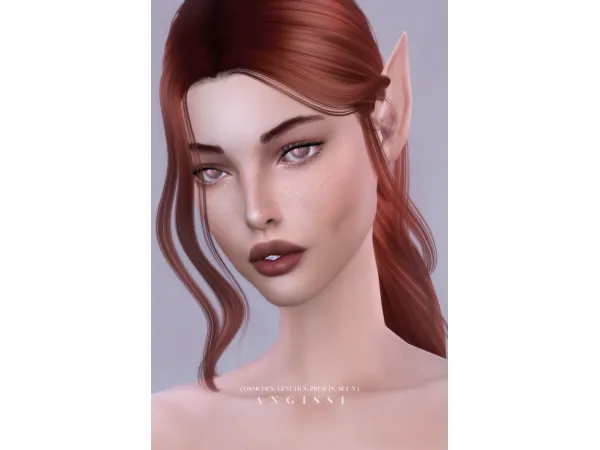 Alpha Cosmeticsgenetics presets Set n3 by ANGISSI - The Sims 4 Custom Content