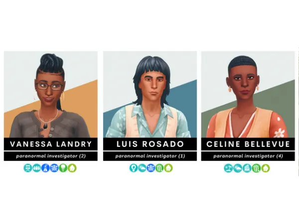 Maxis Match Spirit Squad Paranormal Trailer Sims Remake (nomorebadtownies) by Tova - The Sims 4 Custom Content