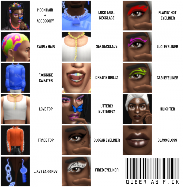 Maxis Match HI COLLECTION X UGH WHATEVER MOM by simsfinds - The Sims 4 Custom Content