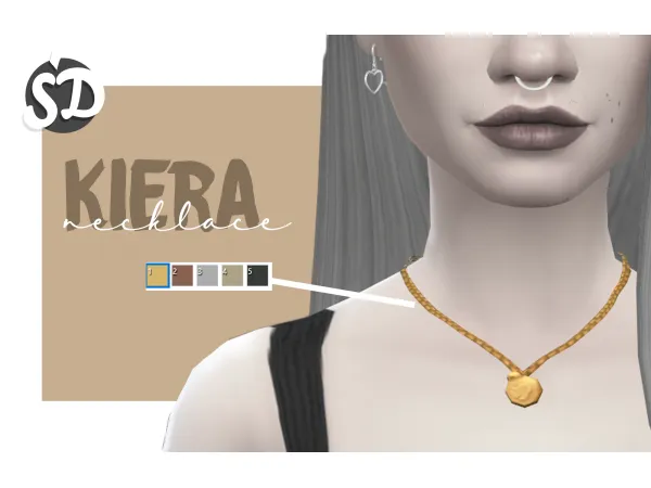 Maxis Match Kiera Necklace by simsfinds - The Sims 4 Custom Content