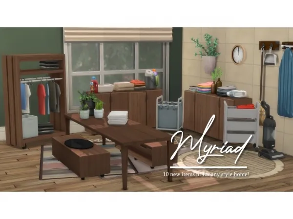 Maxis Match myriad 10 new items for any style home y simkoos - The Sims 4 Custom Content