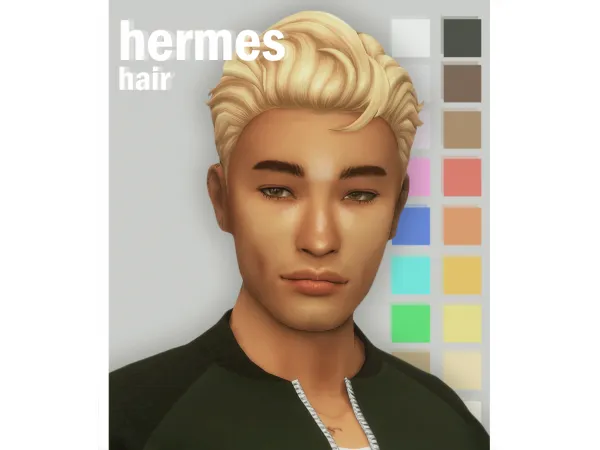 Maxis Match hermes hair - The Sims 4 Custom Content