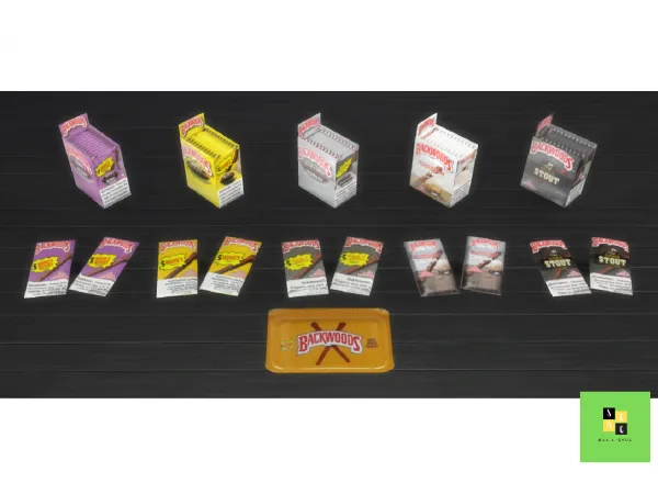 Alpha Backwoods retail boxes (2) individual packs - The Sims 4 Custom Content