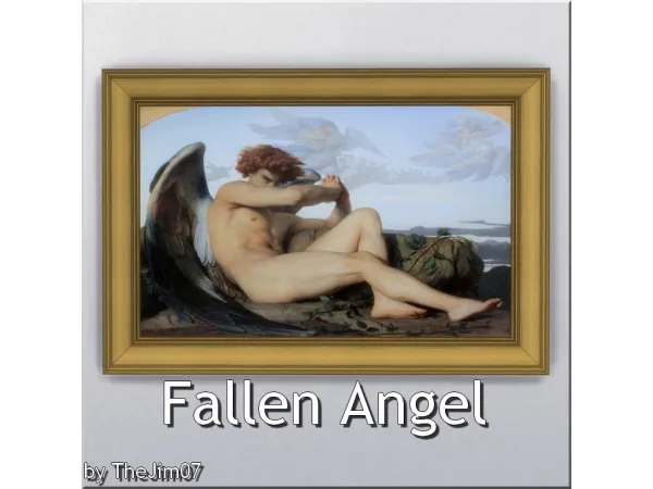 Maxis Match Fallen Angel by TheJim07 - The Sims 4 Custom Content