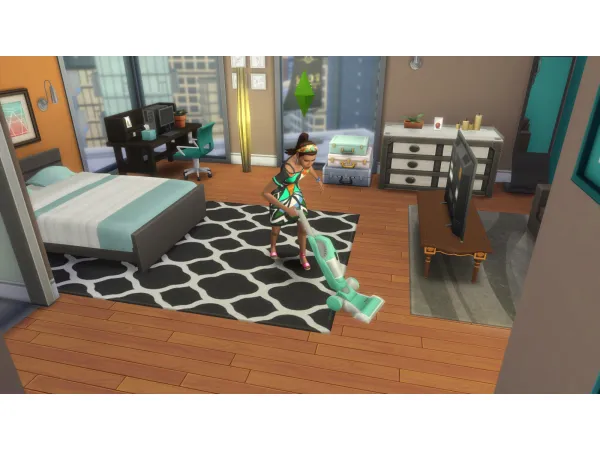 Maxis Match Less Autonomous Vacuuming by Szemoka - The Sims 4 Custom Content