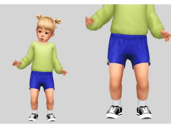 Maxis Match basketball shorts by casteru - The Sims 4 Custom Content
