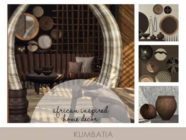 Alpha [KHD] Kumbatia Set - The Sims 4 Custom Content