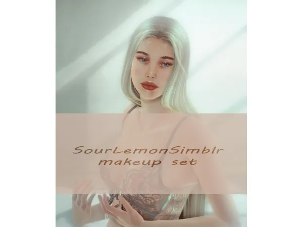 SLS MAKEUP SET - The Sims 3 Custom Content