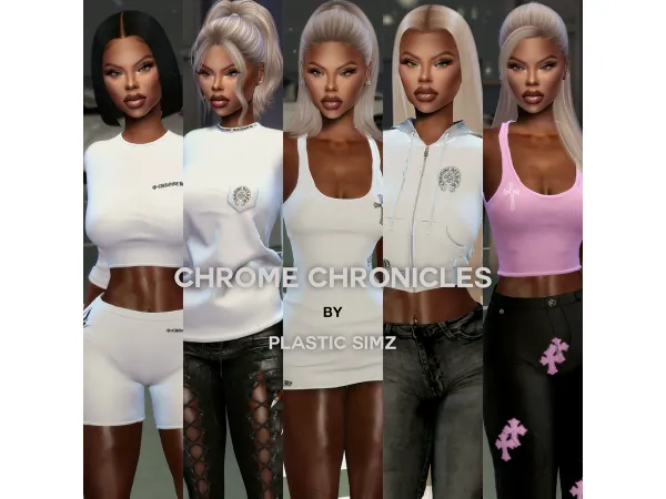 Alpha Chrome Chronicles (Free) by plasticsimz - The Sims 4 Custom Content