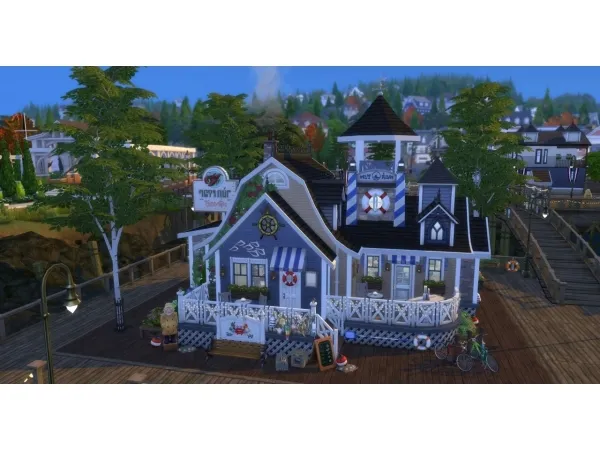 Maxis Match The Whiskermans Grill No - The Sims 4 Custom Content