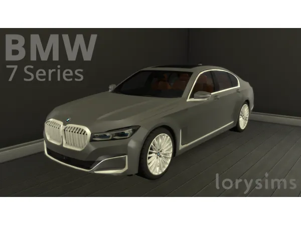 Mix 2019 BMW 7 Series by LorySims - The Sims 4 Custom Content
