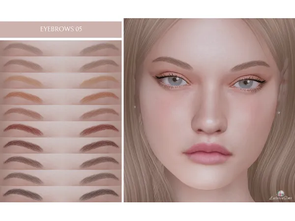 Mix Eyebrows 05 - The Sims 4 Custom Content
