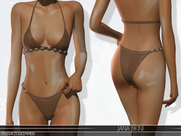 Alpha Jana Bikini - The Sims 4 Custom Content