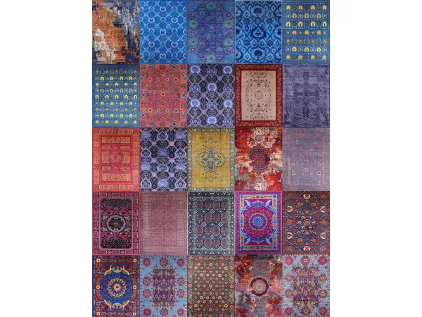 Mix All The Rug Things III Paranormal Vibery - The Sims 4 Custom Content