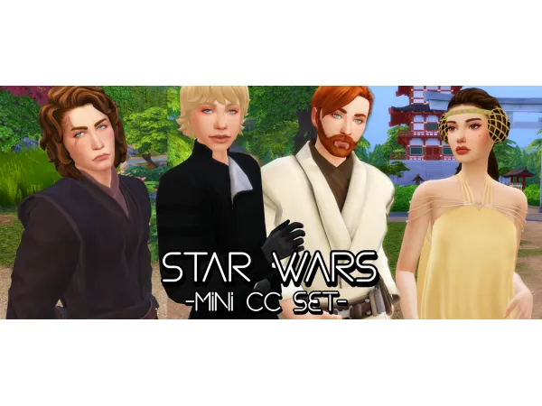 Maxis Match Star Wars Glove Skin Details (Mini Set) by soaplagoon - The Sims 4 Custom Content