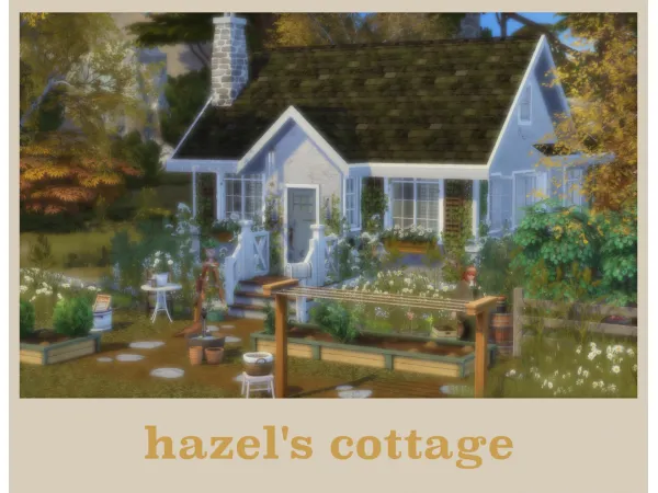 Maxis Match hazel's cottage - The Sims 4 Custom Content