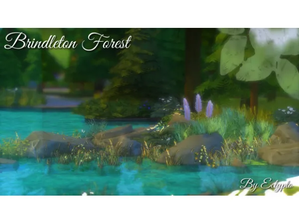 Maxis Match Brindleton Forest Lot by Eclypto by Eclypt0Sims - The Sims 4 Custom Content