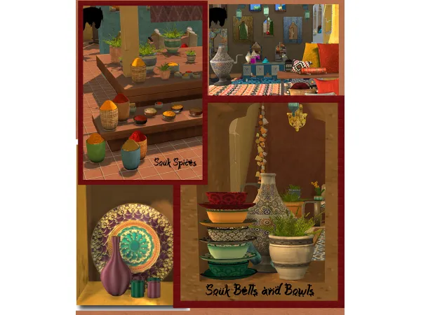 Maxis Match Souk Bargains - The Sims 4 Custom Content