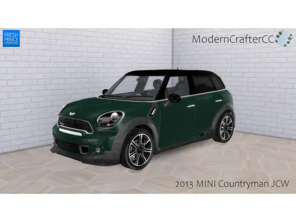 Mix 2013 MINI Countryman JCW - The Sims 4 Custom Content