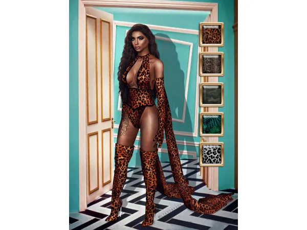 Kylie Jenner WAP video Outfit - The Sims 3 Custom Content
