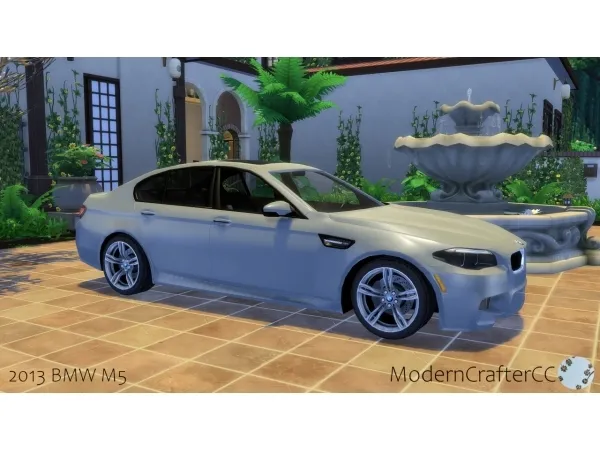 Mix 2013 BMW M5 - The Sims 4 Custom Content