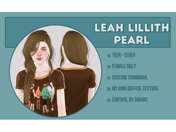 Leah Lillith Hairs - The Sims 3 Custom Content