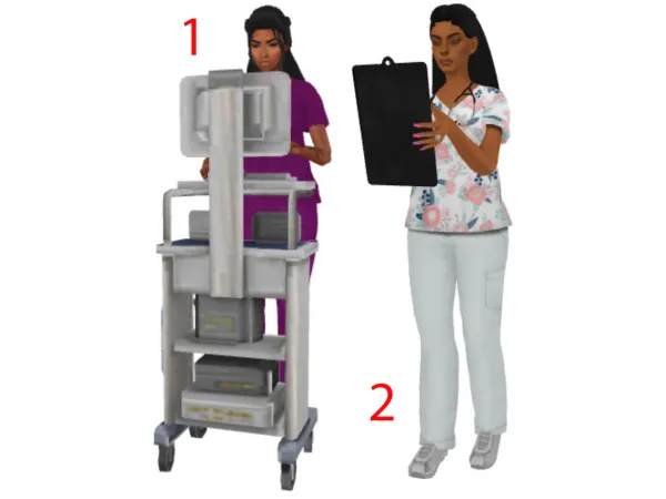 Maxis Match IMS Medical Zone Deco Sim pt 1 - The Sims 4 Custom Content