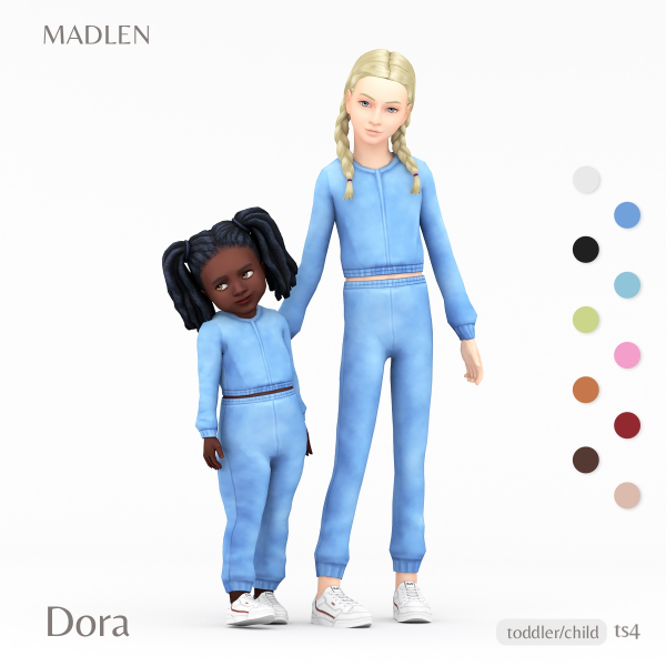 Maxis Match Madlen Dora Outfit by madlensims - The Sims 4 Custom Content