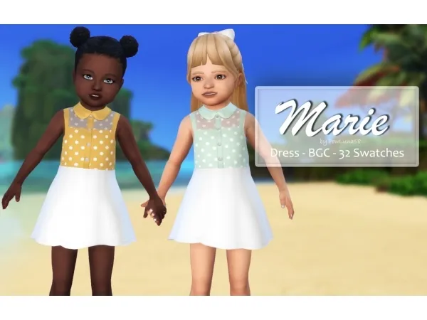 Maxis Match MARIE - The Sims 4 Custom Content