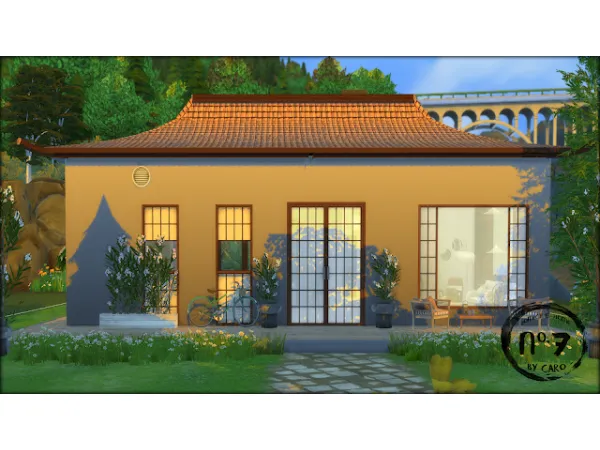 Mix NO7 DOMICILE by CARO - The Sims 4 Custom Content