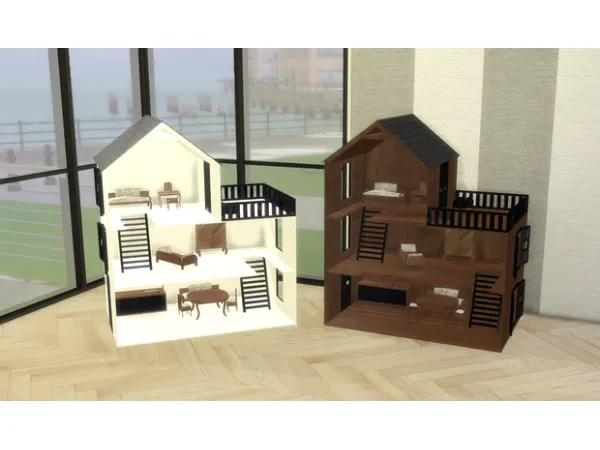 Alpha Vigo Dollhouse - The Sims 4 Custom Content