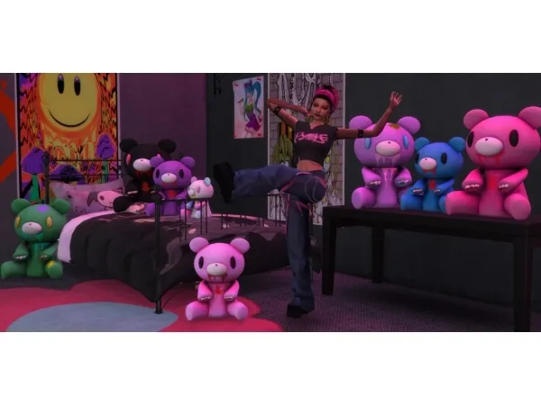 Maxis Match Sims 4 Gloomy Bear - The Sims 4 Custom Content