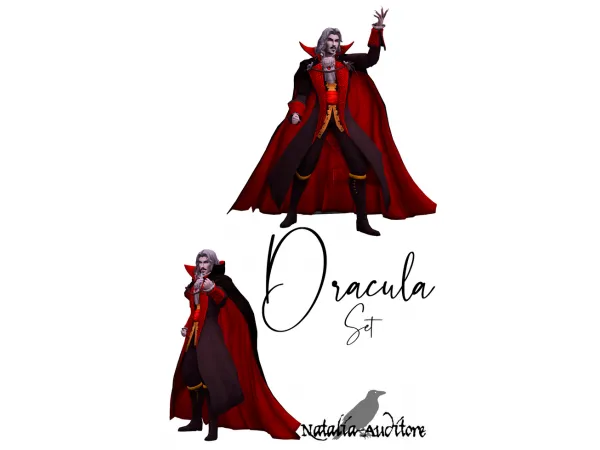 Mix Dracula Set - The Sims 4 Custom Content